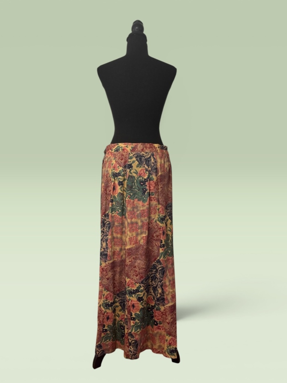Trikett's Linen Maxi Skirt - Picture 2 of 4